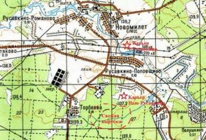 Топографическая карта на местности ориентируется на