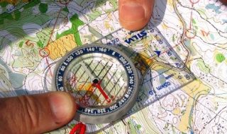 Ориентация по топографической карте